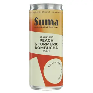 Suma Peach & Turmeric Kombucha - 250ml