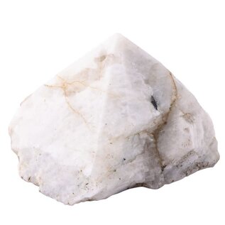 Rainbow Moonstone Polished Point Incense Holder - India