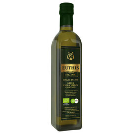 Euthis Certfied Organic Single Estate Greek Extra Virgin Olive Oil - 750ml