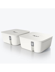 Vacuvita Vacuum Container Medium Wit [set 2 stuks]