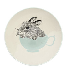 Albert Plat bord konijn