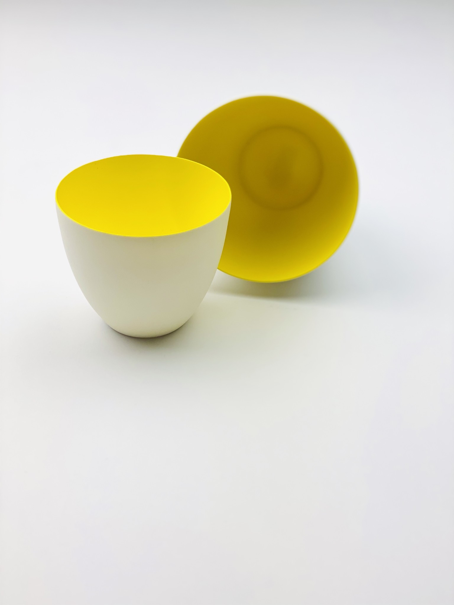 Theelichthouder Fluo Geel