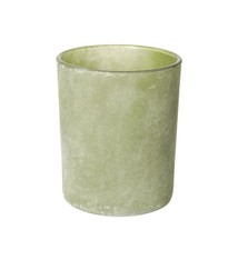 Theelichthouder mat groen