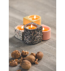 Fifty Mini T-Light Terrazzo dark