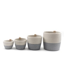 Planter Pastel Grijs