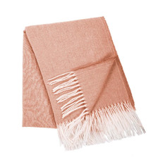 Plaid Fishbone red 130 x 170 cm