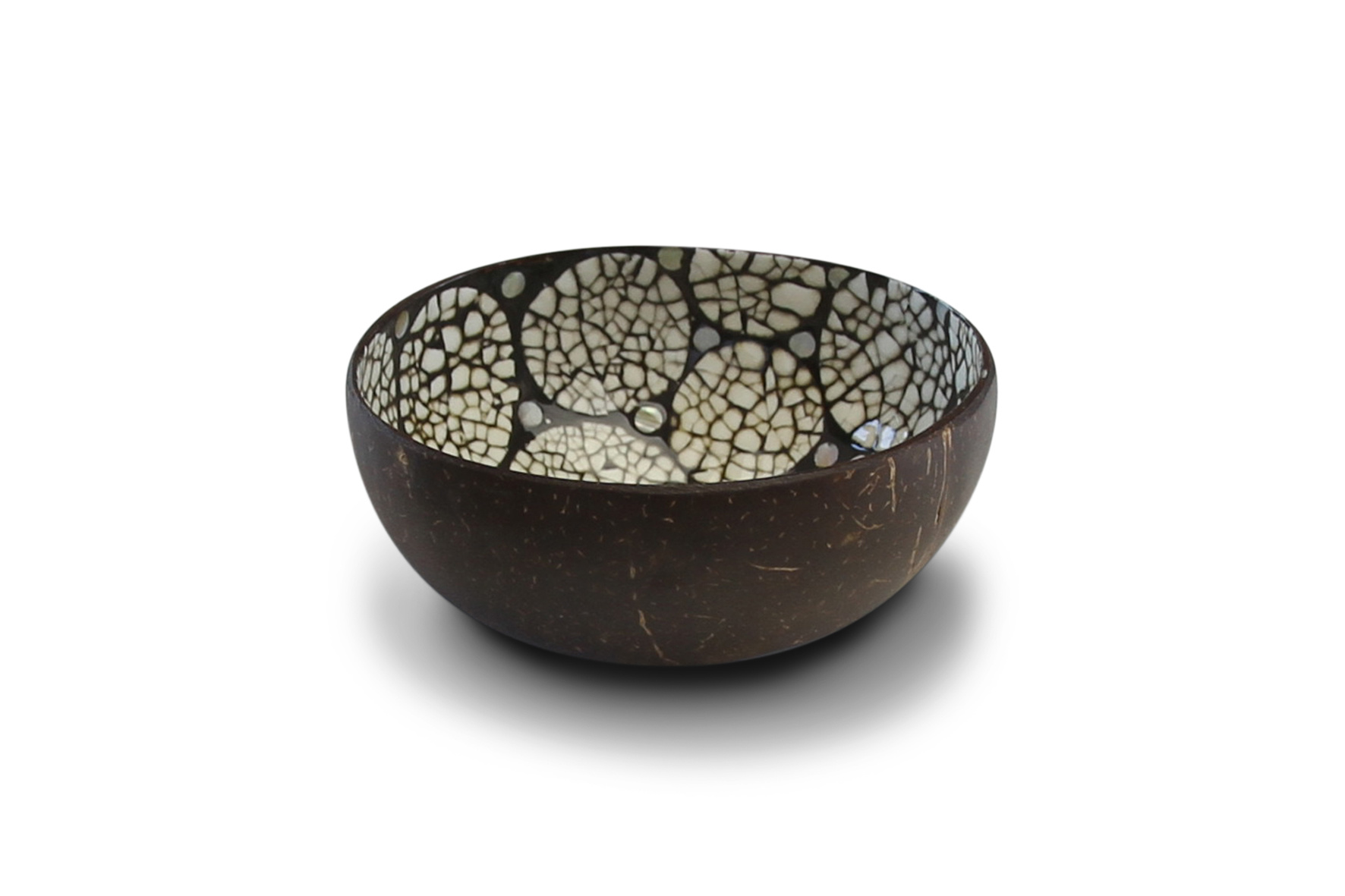 Coconut Bowl 'Black Eggshell’