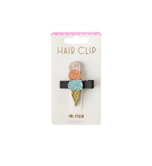 Haarclip Ijsje blauw