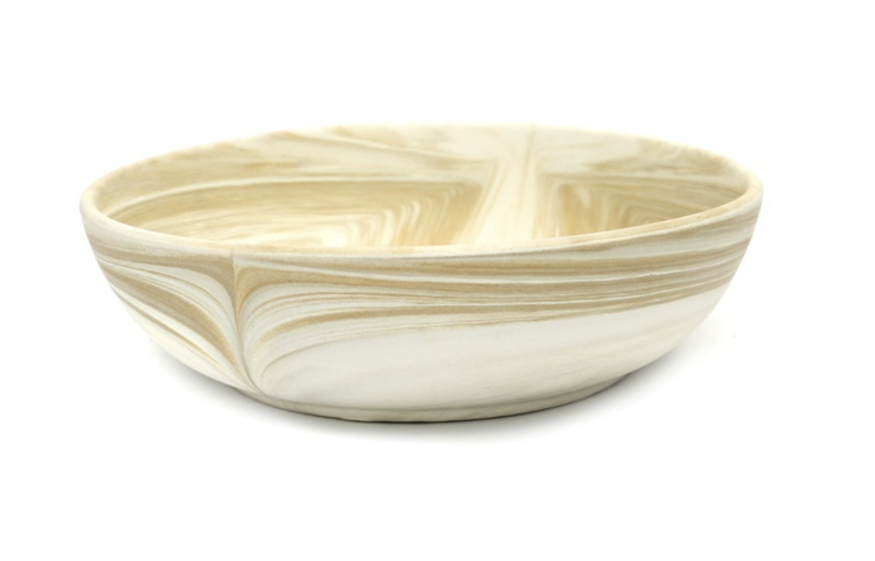 Ceramic Bowl - Natural white - 23cm