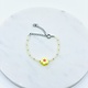 Armbandje 'Yellow flower' kids