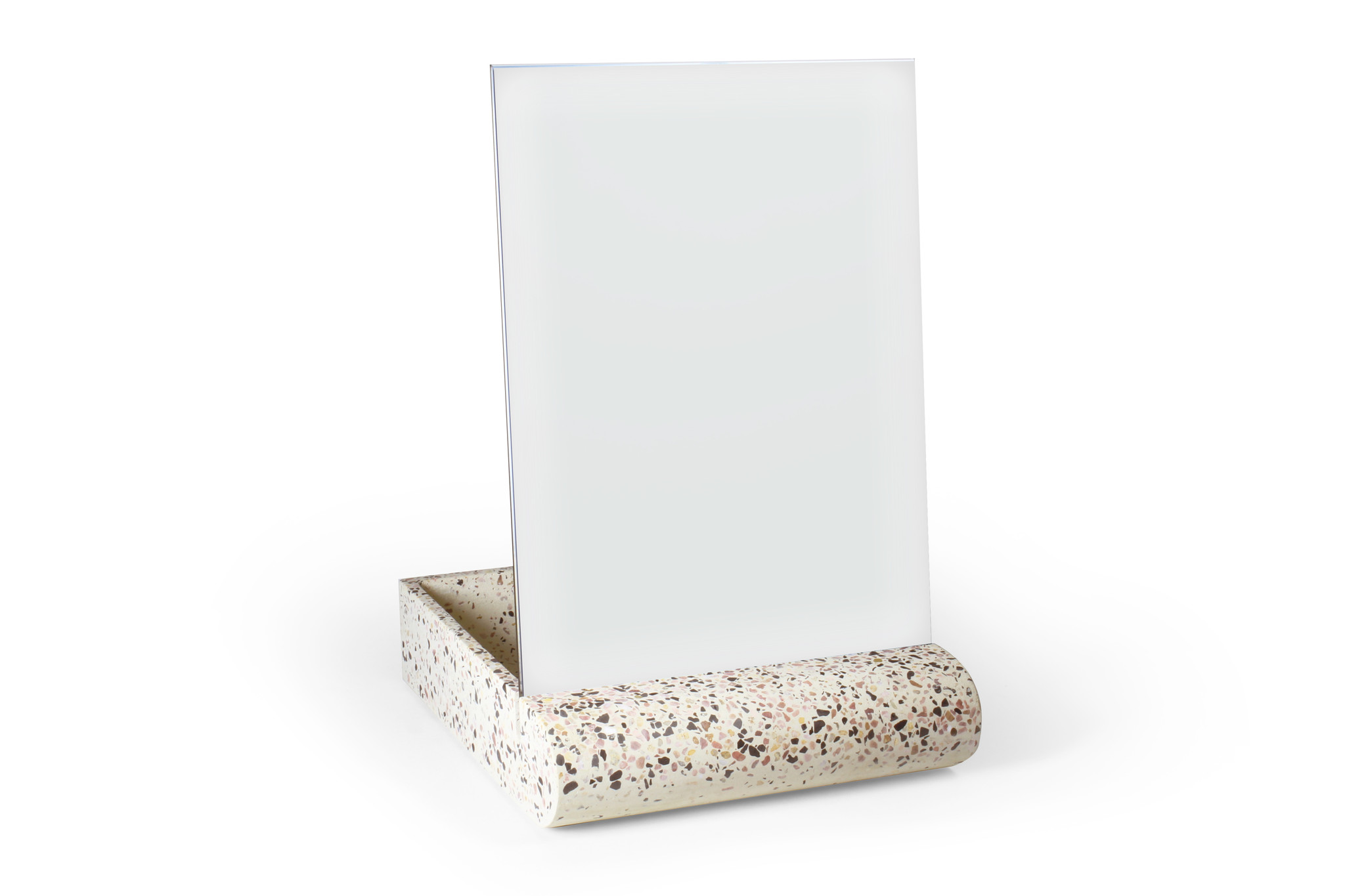 Fifty Mirror Memo Board terrazzo light