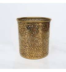 Theelichthouder Zenza Cup gold ∅ 8 x 9 cm