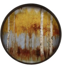 Wanddecoratie "Betula" 36 x 36cm