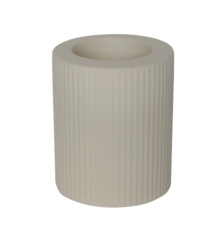 Theelichthouder Jula Beige (h 8 cm)