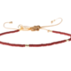 Armbandje “Fem“ red gold