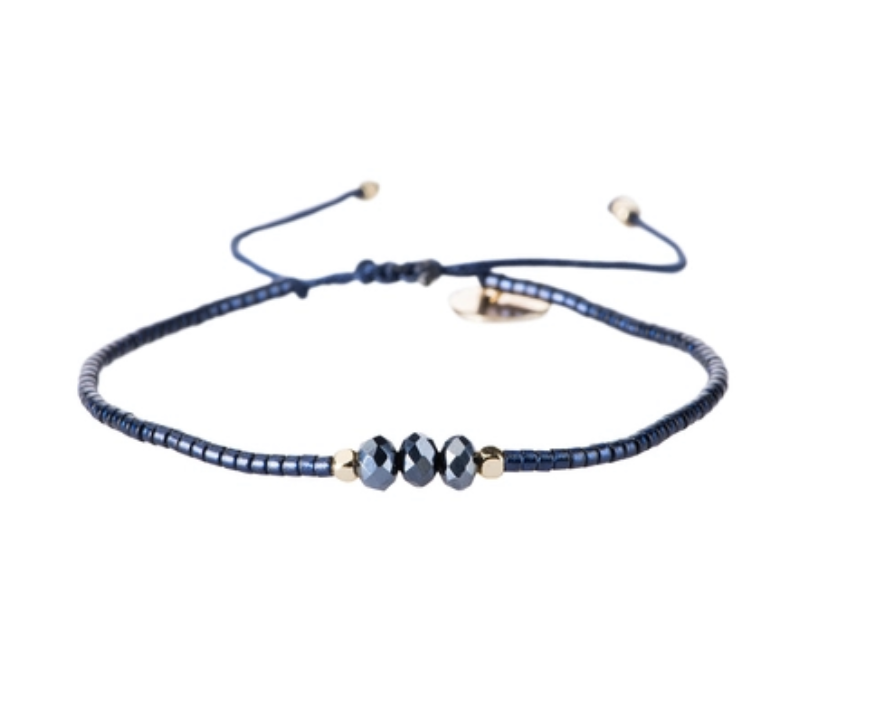 Armbandje Evi Blue Gold