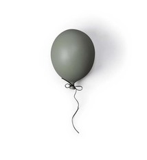 Balloon decoration grijs (13 x 13 x 17cm)