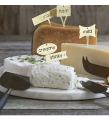 Gold Cheese Markers (set 5)