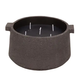 Geurkaars "Potty grey bowl"