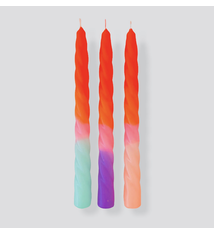 Dip Dye Twisted ‘Ice Cream Orange’ (Set 3)