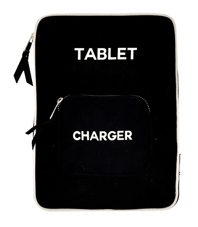 Tablet Sleeve met charger pocket