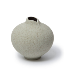 Vase LINE medium Sand Grey (h 7cm)