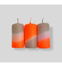 Dip Dye Neon ‘Papaya Pebbles' (Set 3st)