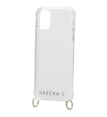 Kascha-C Doorzichtig Gsm Hoesje met ringen (Iphone 11)