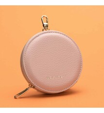 Portemonnee Rond Poederroze