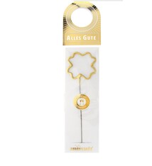 Wondercandle Wondercandle sparkler 'Alles Gute' klavertje