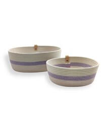 Ovaal storagemand Lila