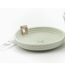 Mini schaaltje laag fluogroen ∅ 15 x h 2cm