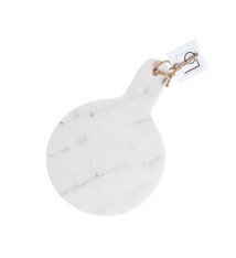 Mini marmeren snijplankje rond