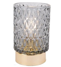 Votive Led Diamond Grey