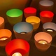 Theelichthouder Fluo Geel