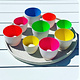 Theelichthouder Fluo Geel