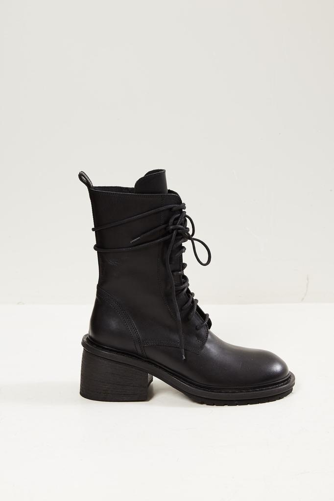 ann demeulemeester combat boots