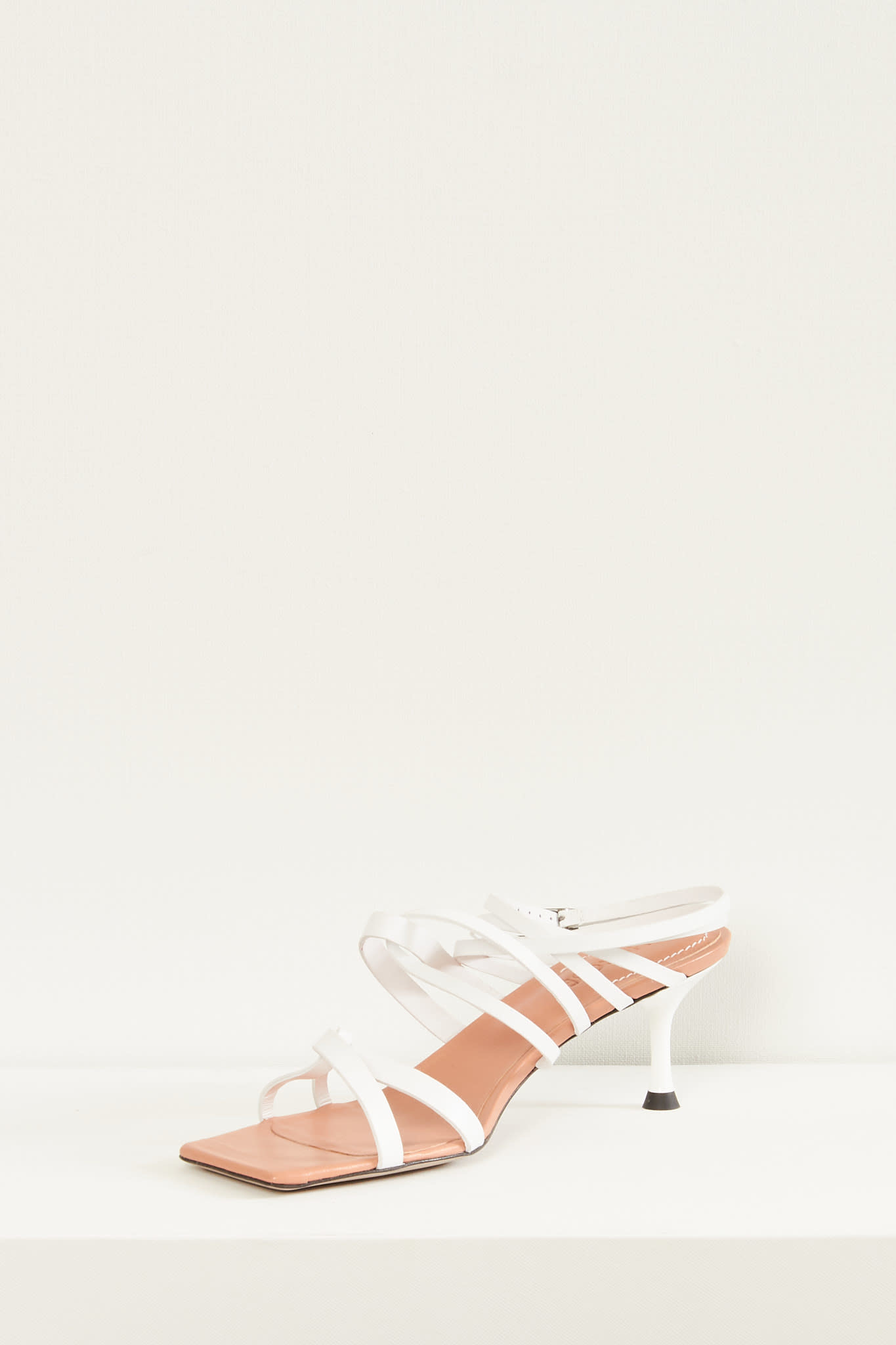 Morobé - Polly flat leather sandals