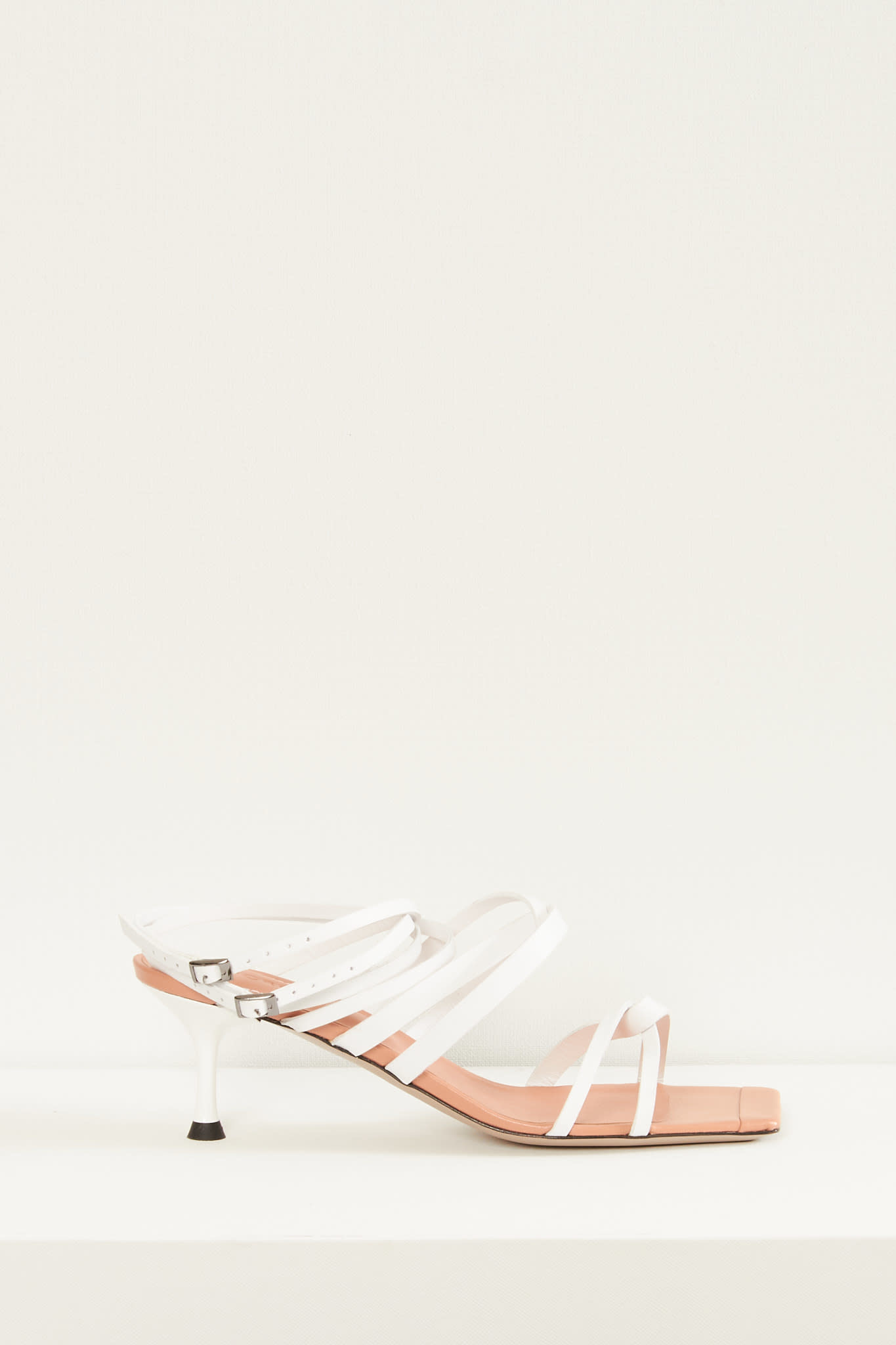 Morobé - Polly flat leather sandals