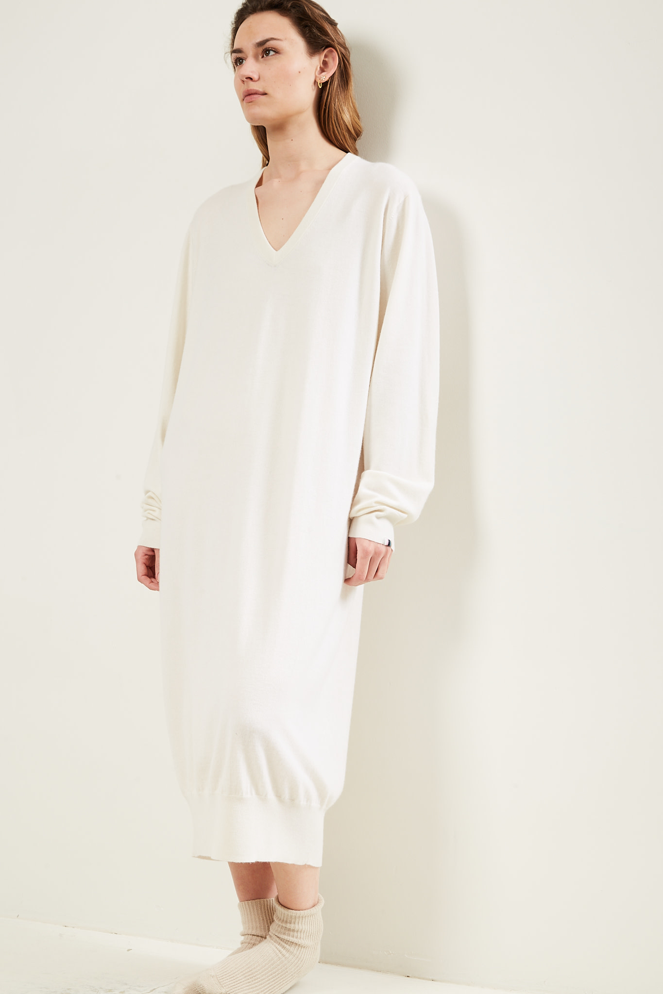 Extreme cashmere - Martin v neck dress