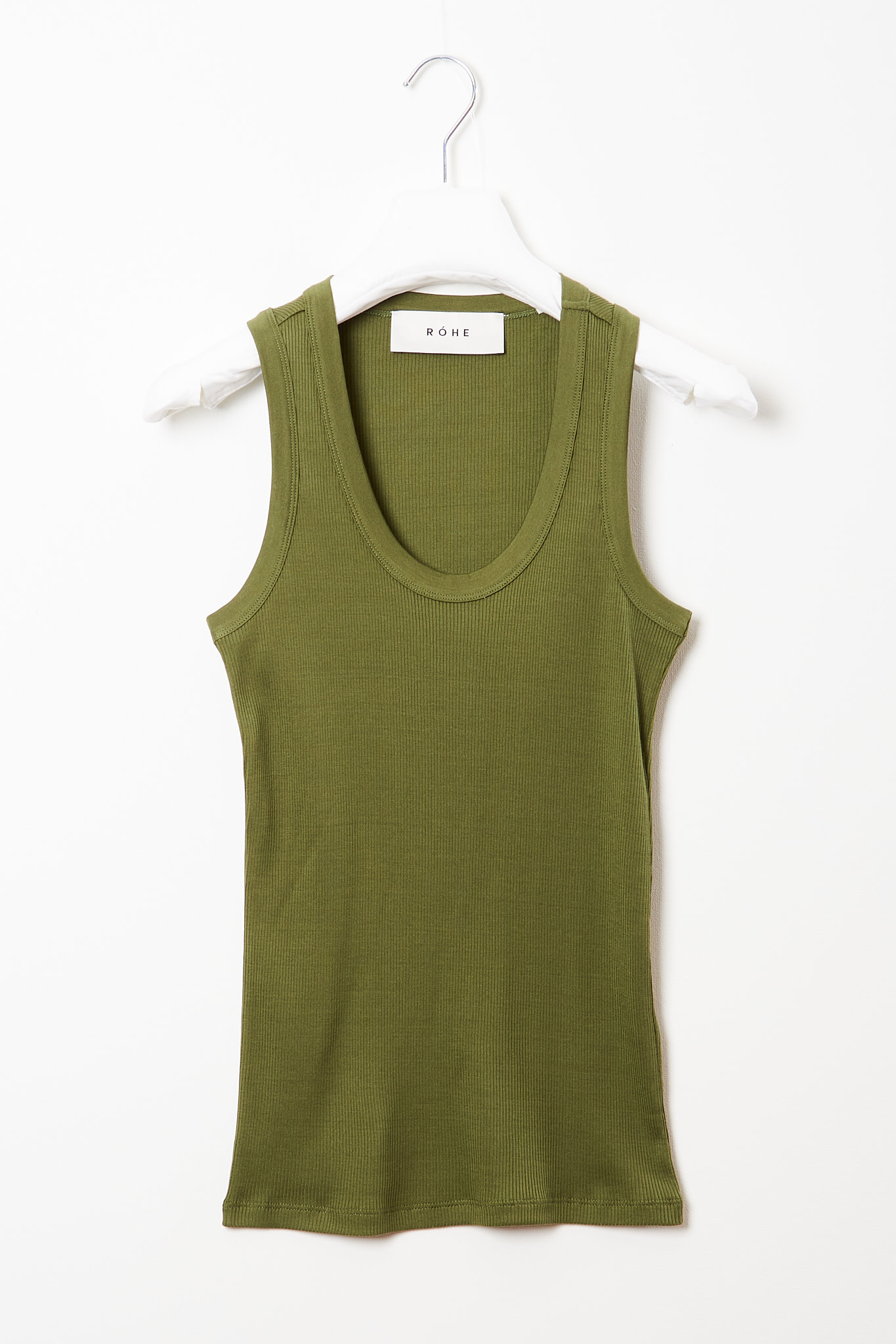 Róhe Marit cotton rib tank top