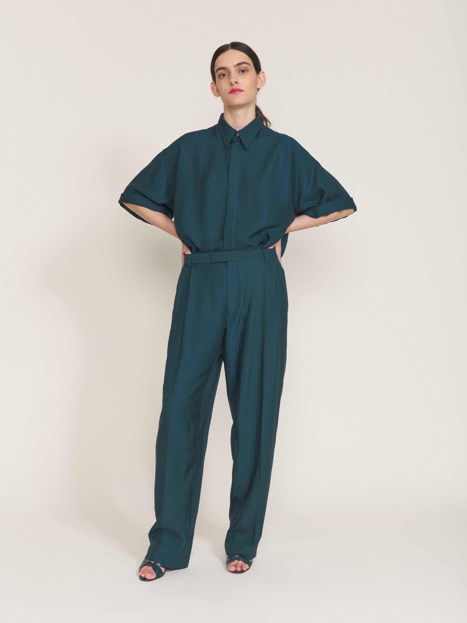 inDRESS Courtney recycl. visc. silk pants