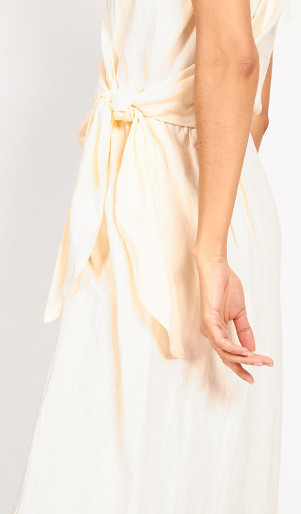 lutz - Wrap  linen viscose dress