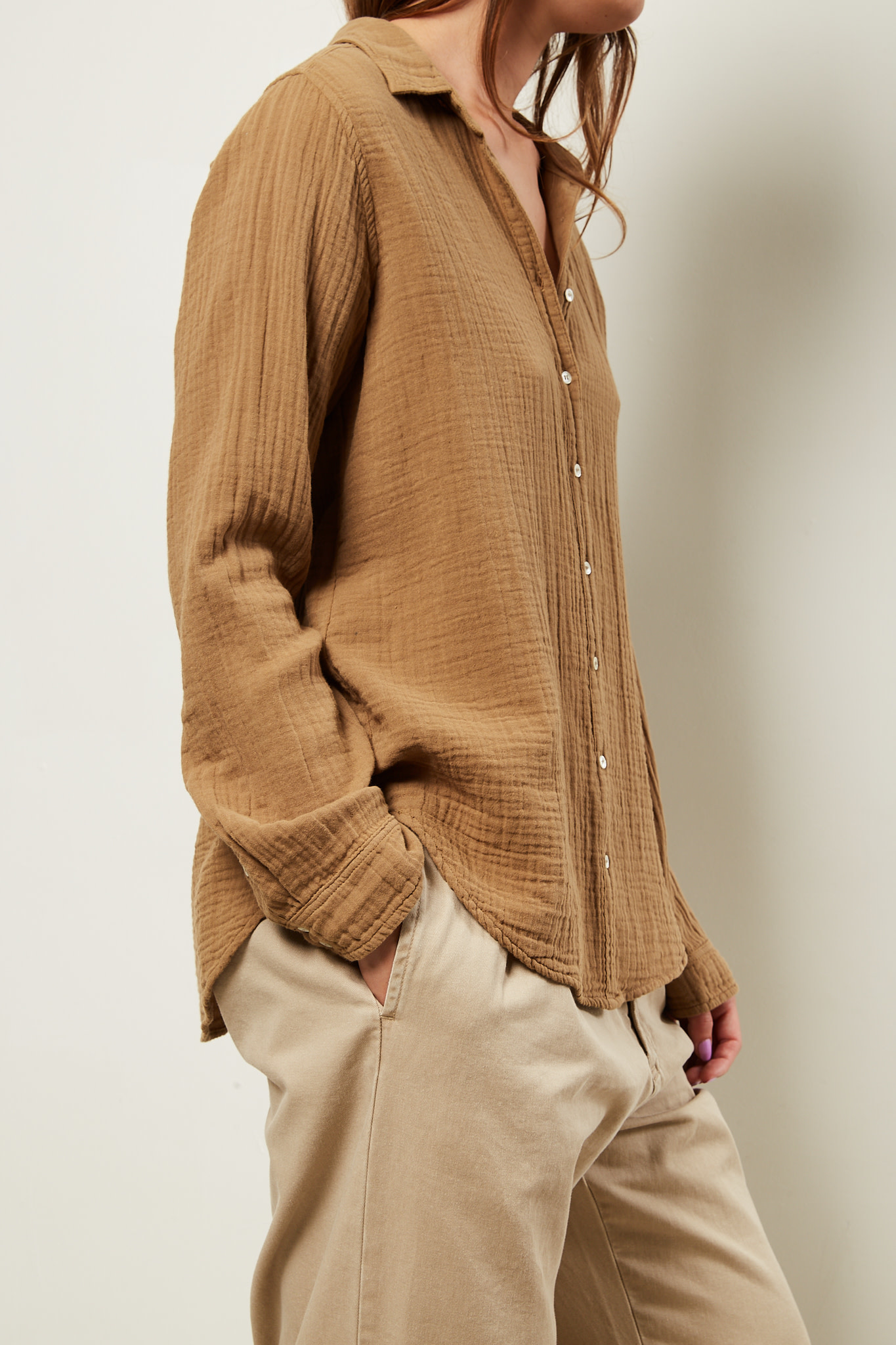 Xirena Scout gauze Shirt Wendela van Dijk