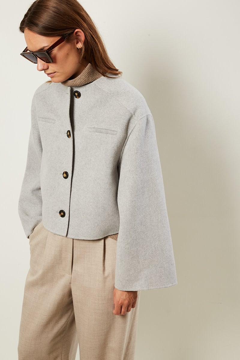 loulou studio - Aspo wool cashmere coat
