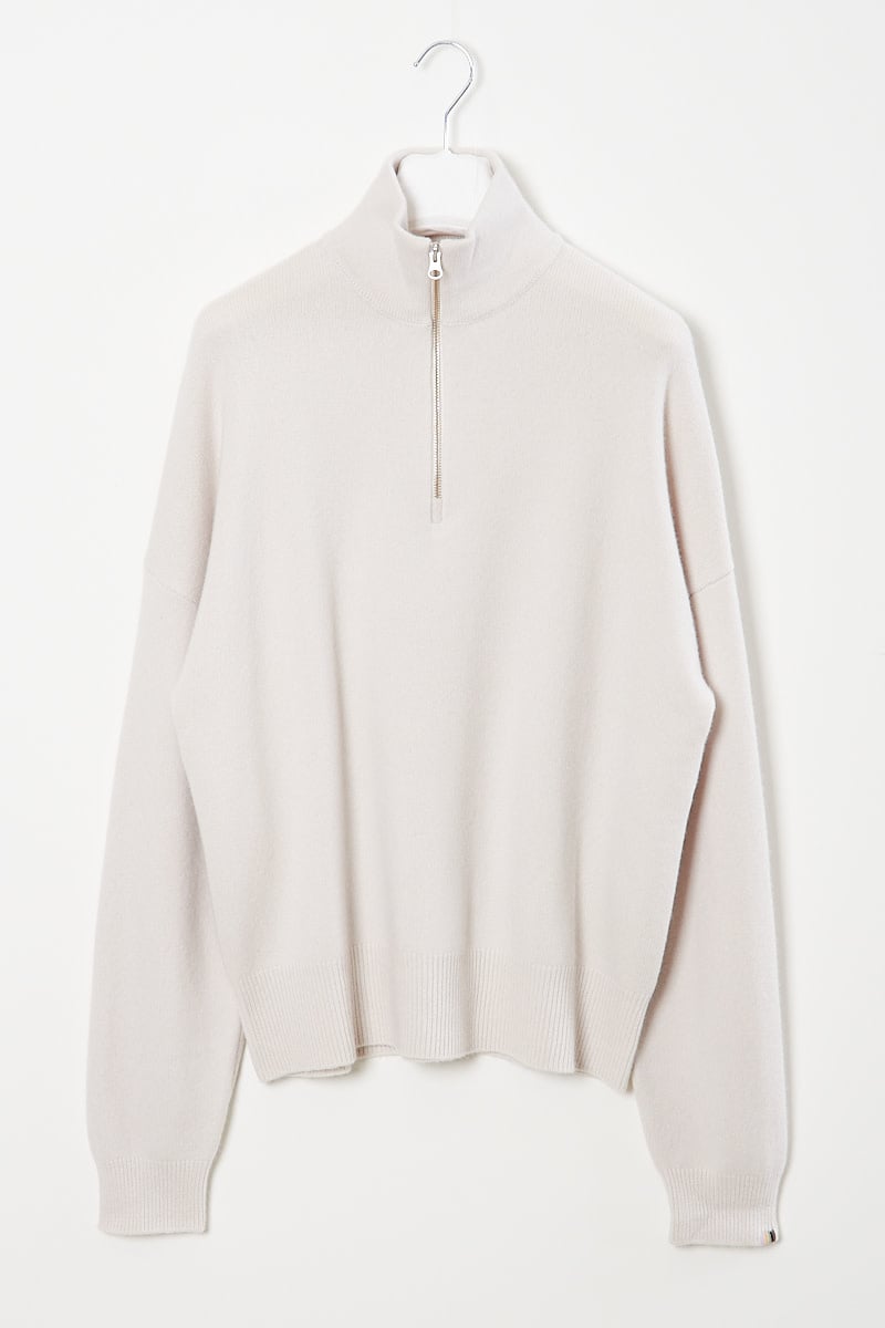 Extreme cashmere Hike zip neck sweater