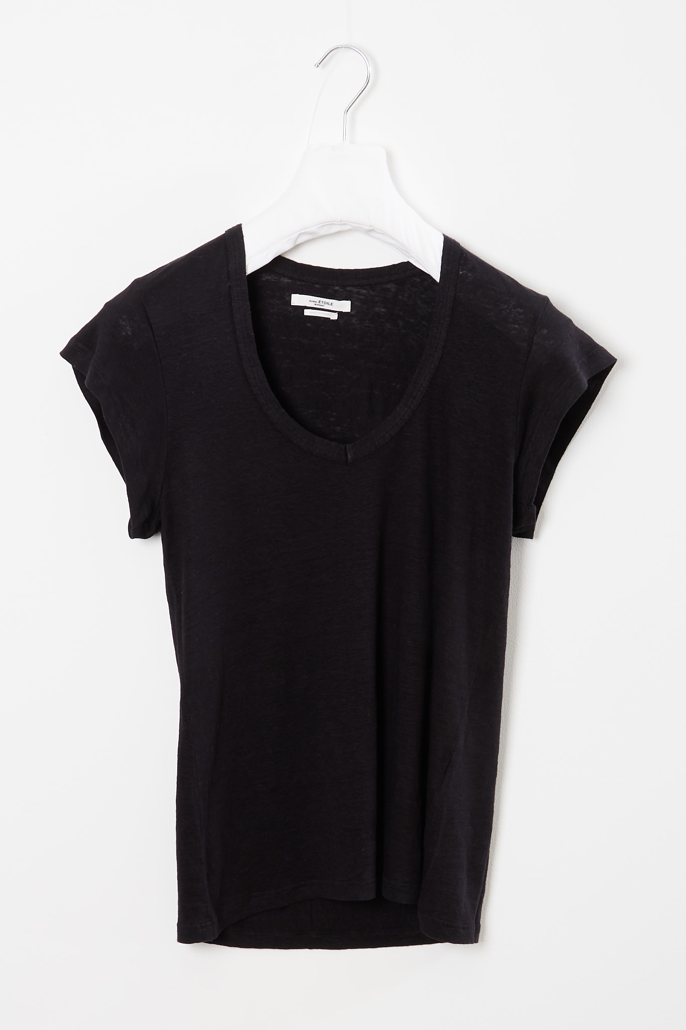 Etoile Isabel Marant - Zankou linen tee shirt black