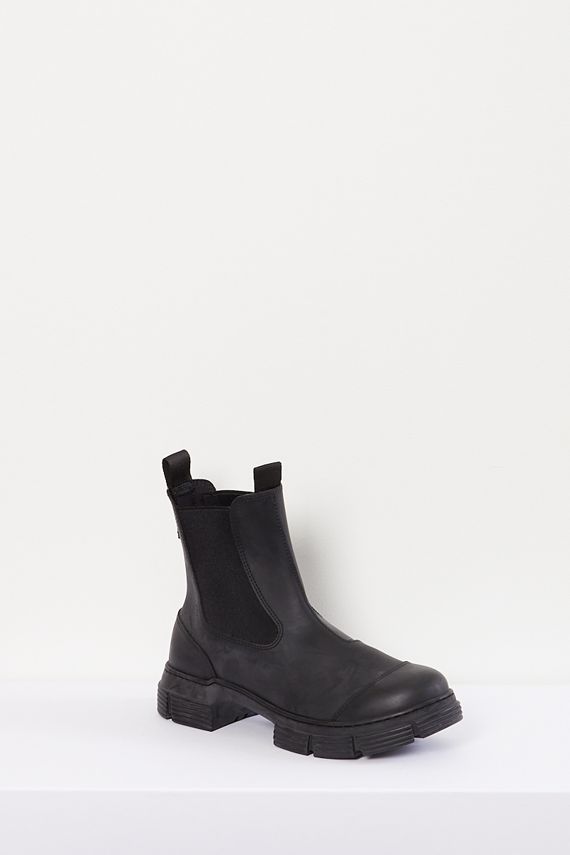 Ganni Recycled Rubber City Boot - Wendela van Dijk