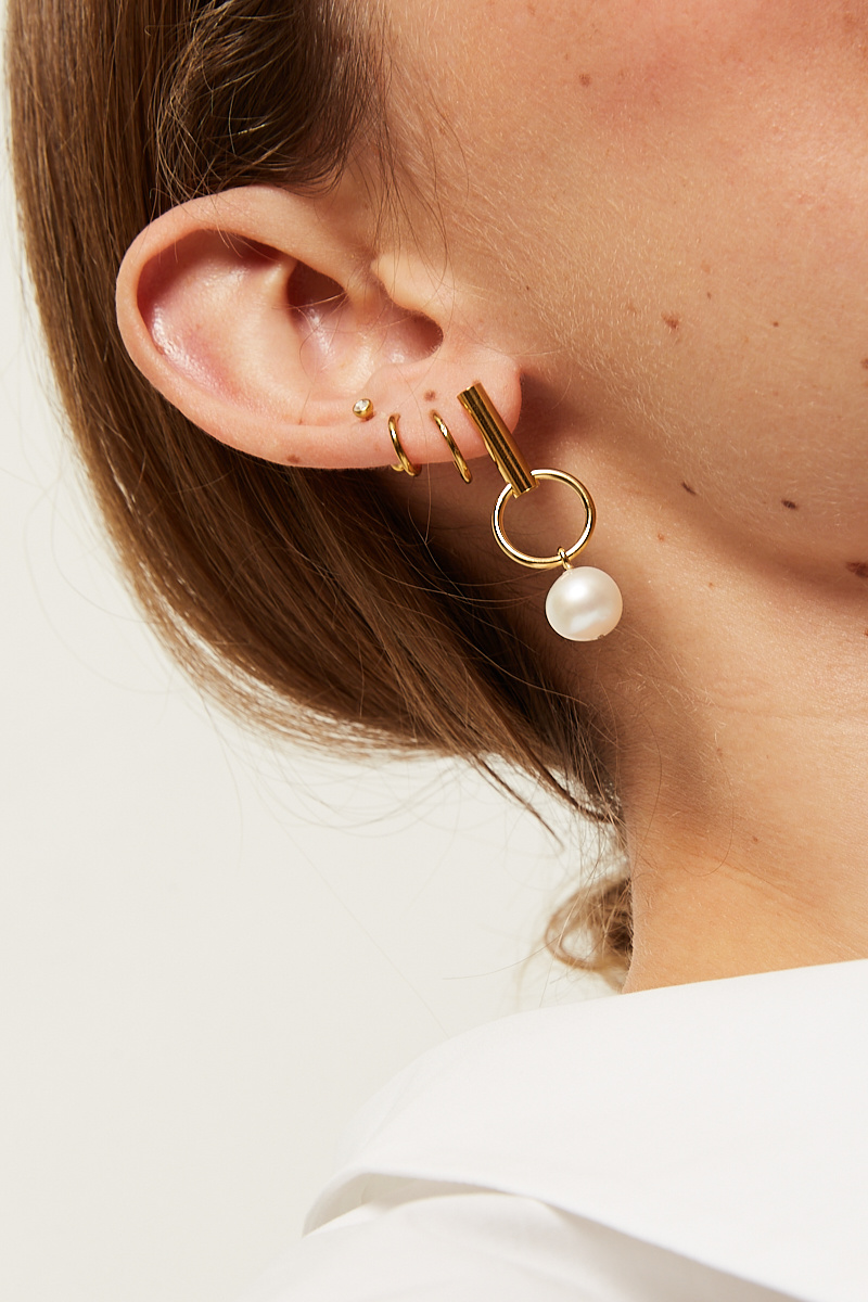 Studio Collect - Pipe earrings