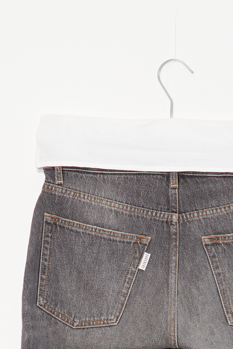  - Straight leg jeans